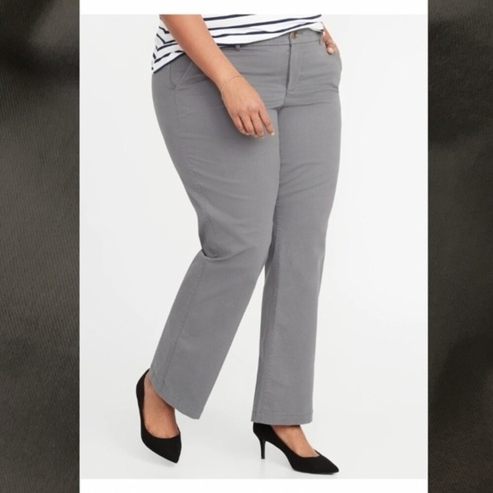 Old Navy Secret-Smooth Pockets Plus-Size Everyday Boot-Cut Womans Pants